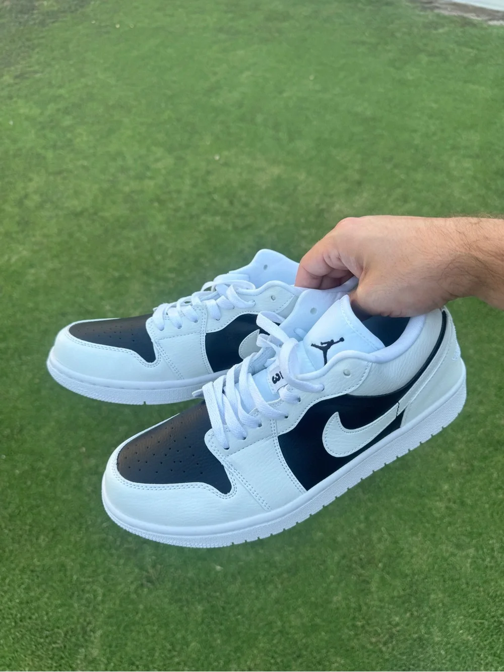 Unisex Air Jordan 1 Low Nike “Panda” Sneakers men’s 9.5/wmns 11